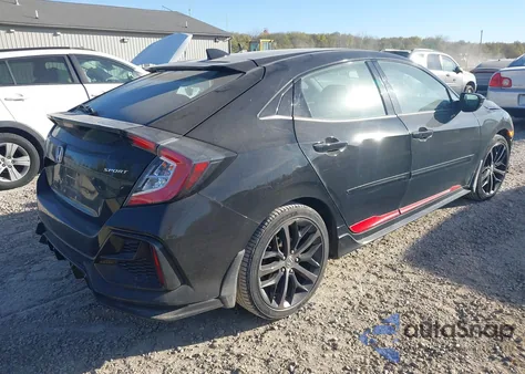 2021 Honda Civic Sport from USA, damaged, VIN SHHFK7H44MU230120